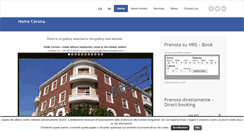 Desktop Screenshot of hotelcoronatermoli.it