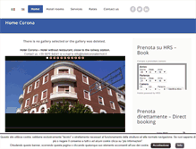 Tablet Screenshot of hotelcoronatermoli.it